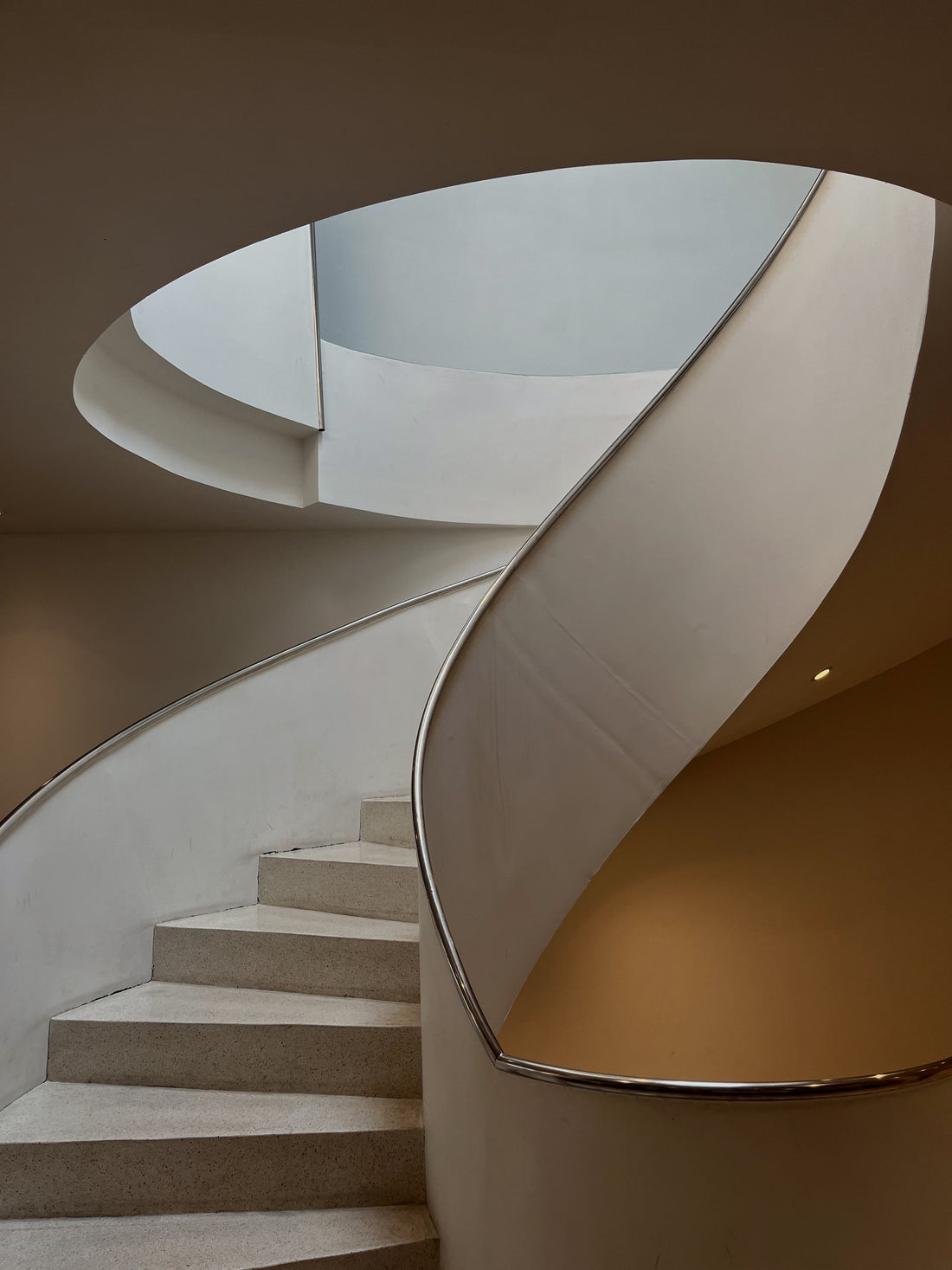 Escalera de Caracol Moderna