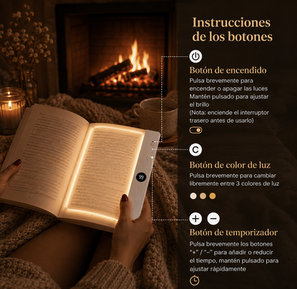 Luz LED Lectura Nocturna