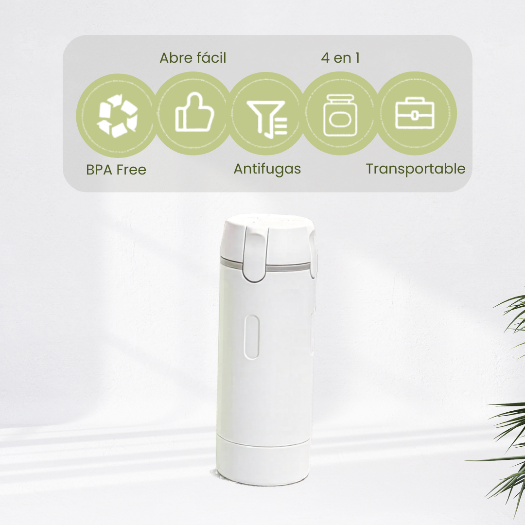 Dispensador portátil todo-en-uno