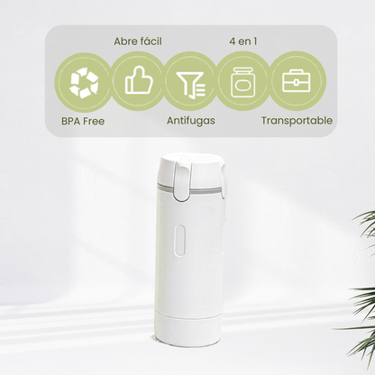 Dispensador portátil todo-en-uno