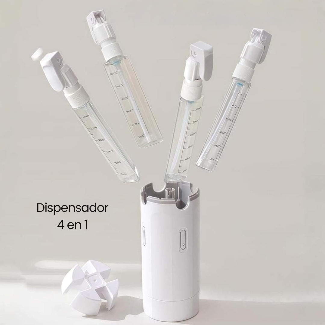 Dispensador portátil todo-en-uno
