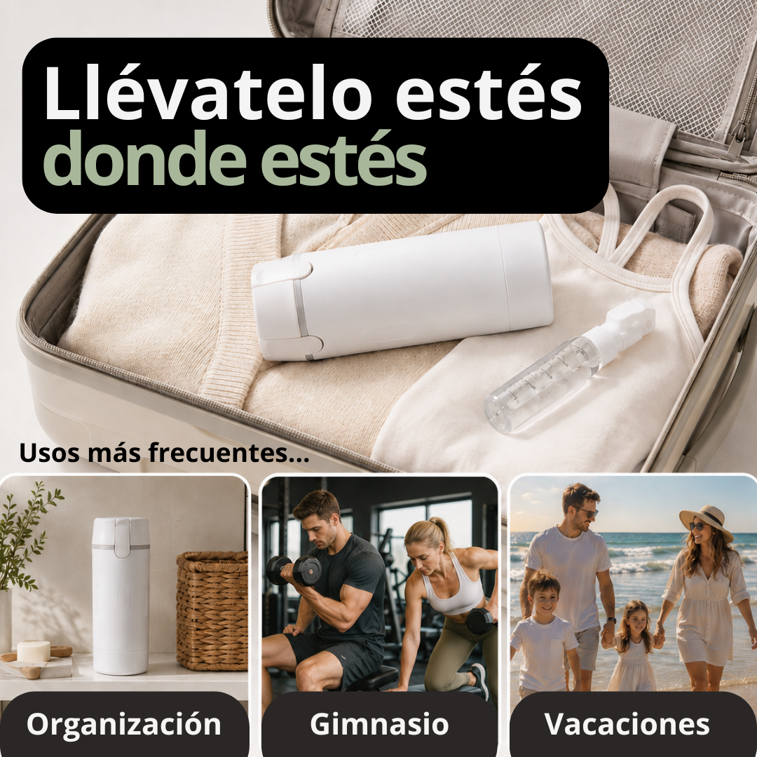 Accesorios de viaje para skincare