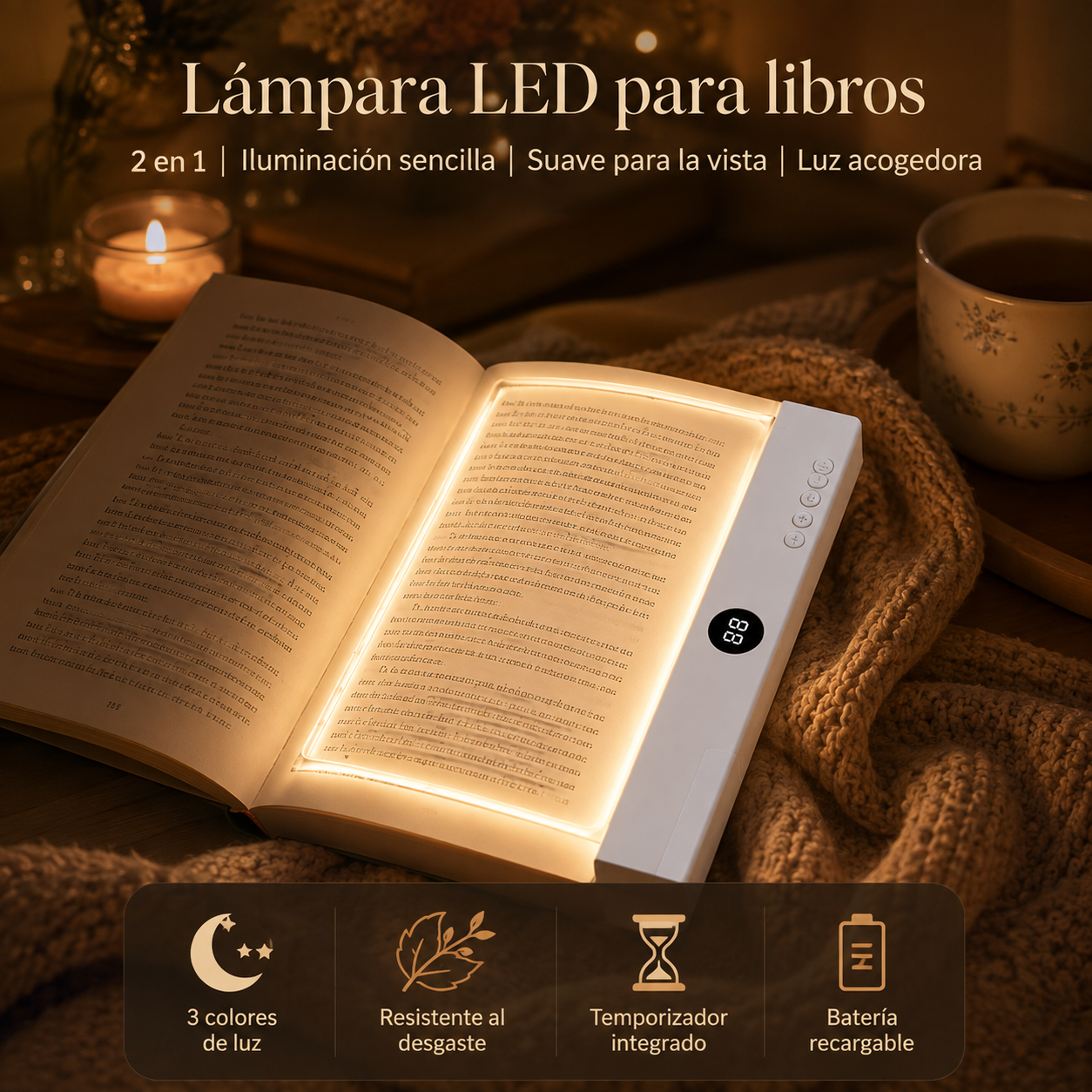 Duerme mejor leyendo por las noches