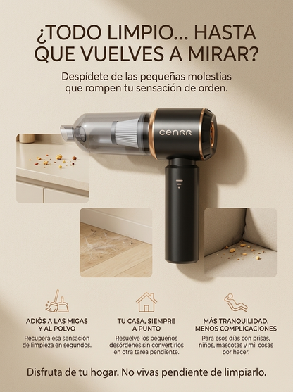 ASPIRADOR PORTÁTIL INALÁMBRICO MULTIUSOS