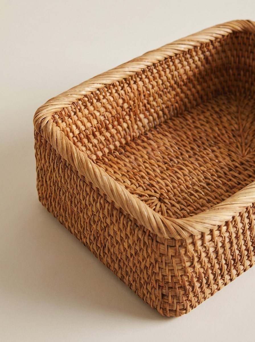 CESTA MIMBRE RECTANGULAR