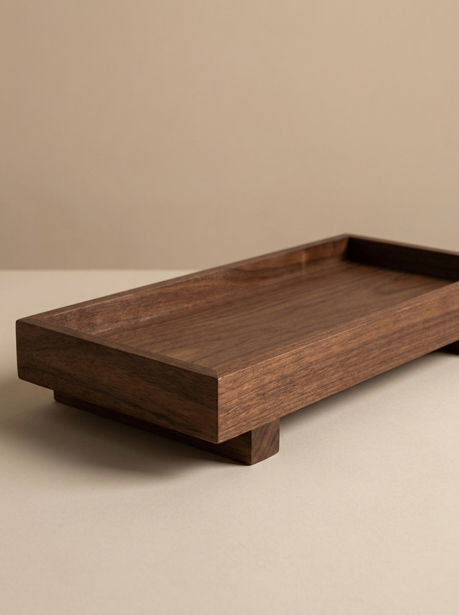 BANDEJA MADERA RECTANGULAR JAPANDI